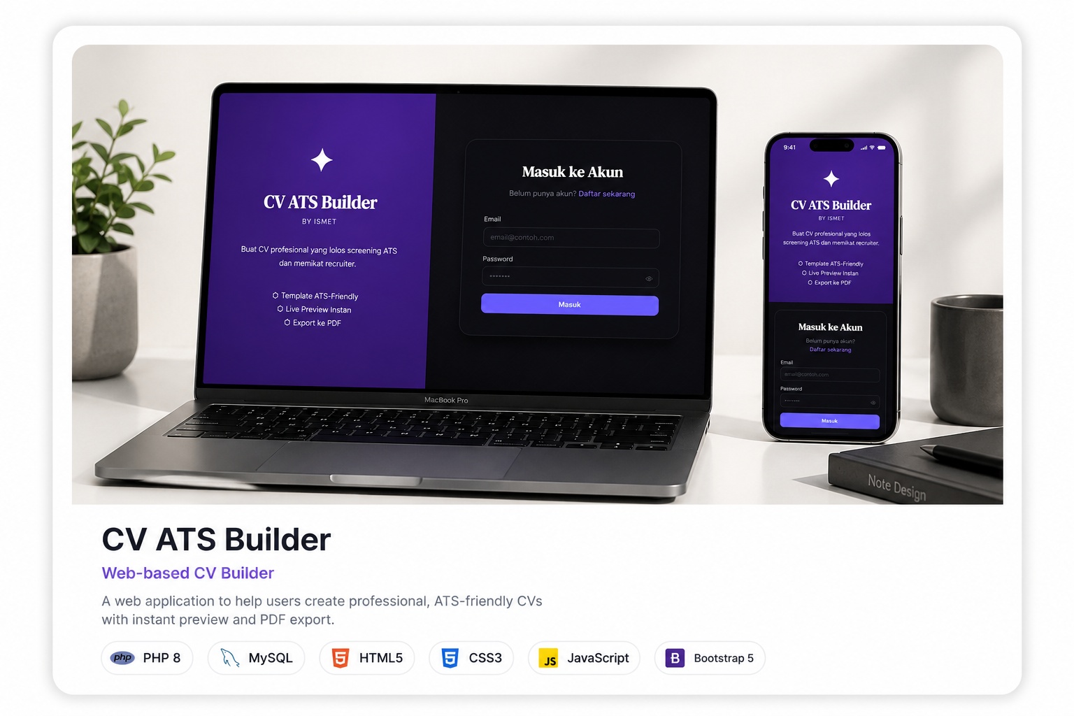 CV ATS Builder